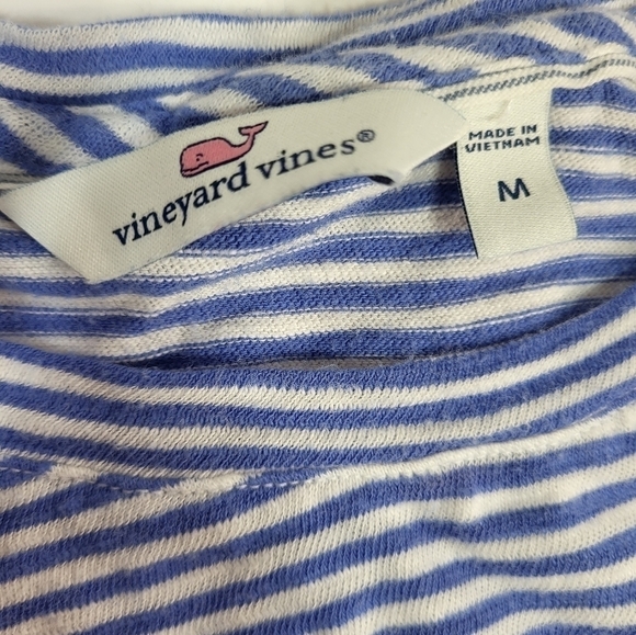 Vineyard Vines Blue & White Stripped Tee - Picture 6 of 6